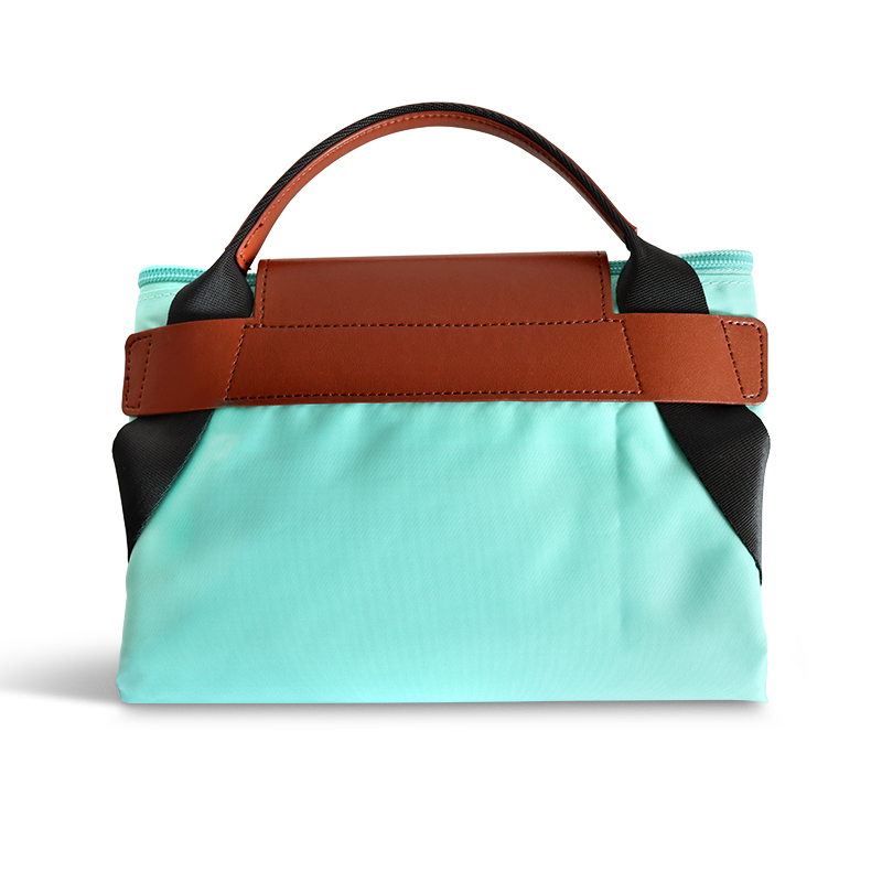 Lightweight Waterproof Tote Bag Premium Leather Trim Large Capacity Daily Handbag – photo 4