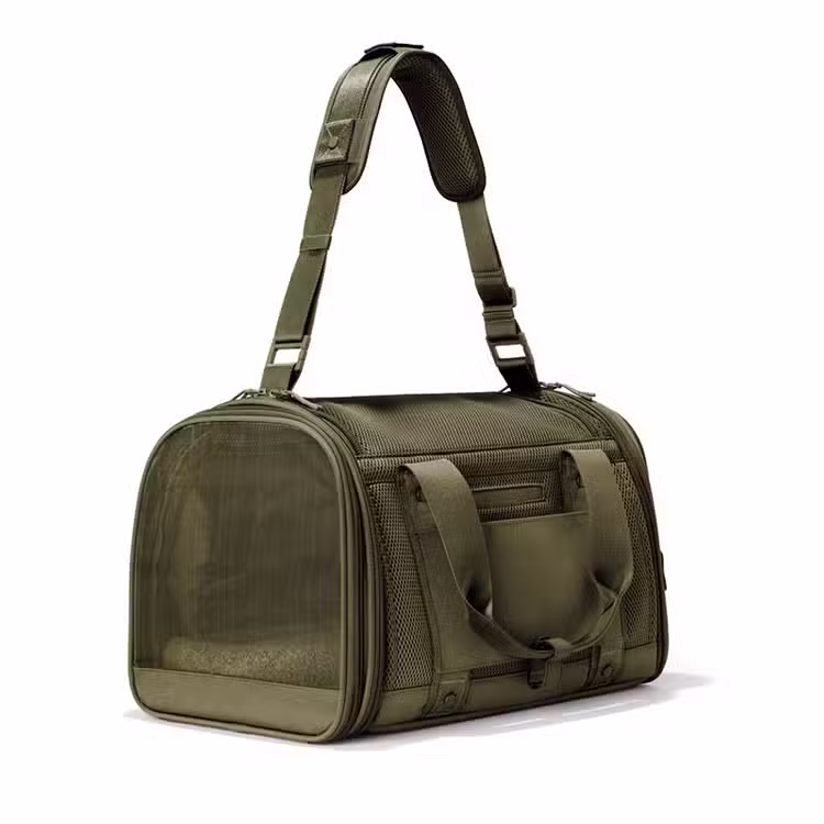 Premium Pet Travel Bag for Small Dogs & Cats