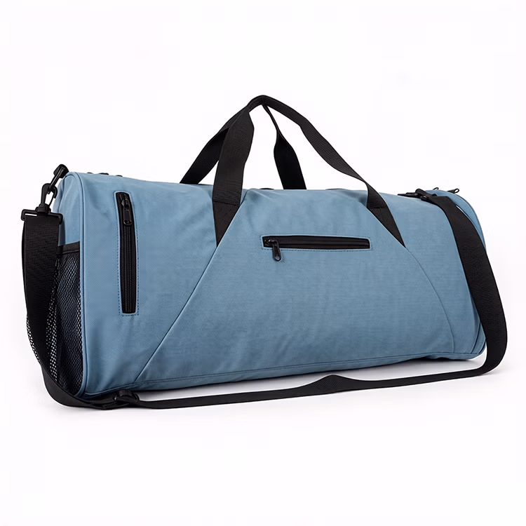 Large Capacity Gym Duffel Bag with Custom Logo, Lightweight Polyester Travel Suitcase for Men & Women