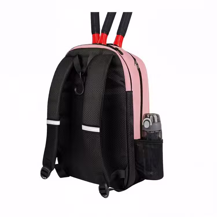 Sac à dos de raquette de tennis polyvalent avec poche à chaussures séparée et compartiments rembourrés – photo 3