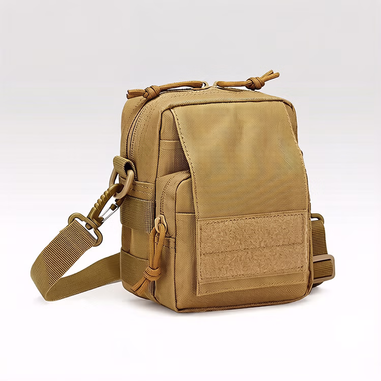 Men's Fashion Waterproof Oxford Crossbody Waist Bag - Tactical Shoulder Sling Pack with Letter Print for Outdoor Storage