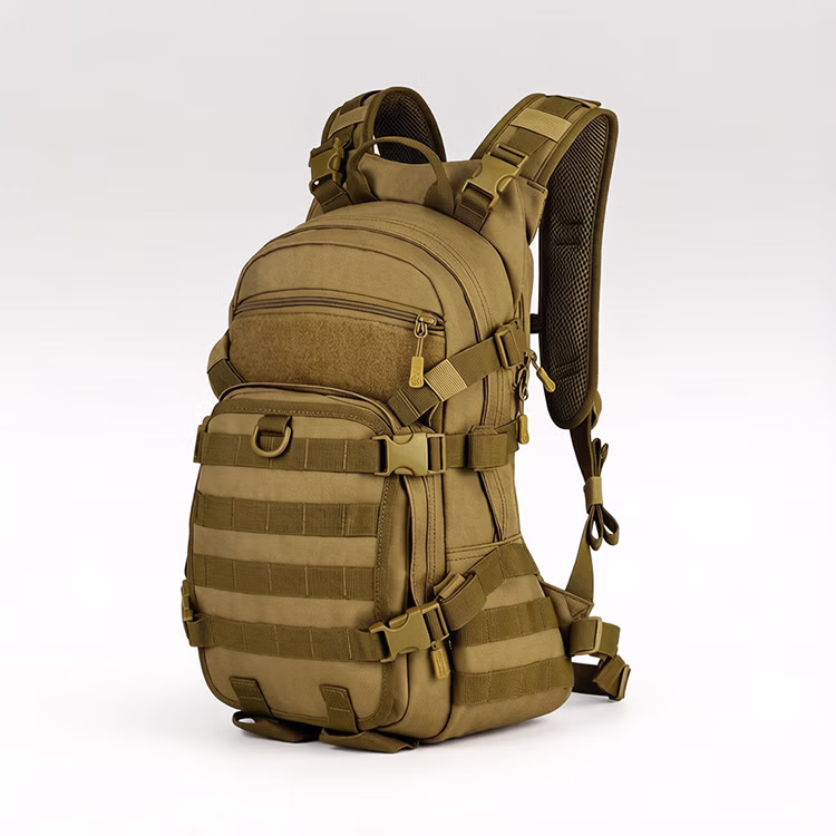 25L Tactical MOLLE Assault Backpack - Hydration Bladder Compatible Rucksack for Men's Outdoor Hiking & EDC