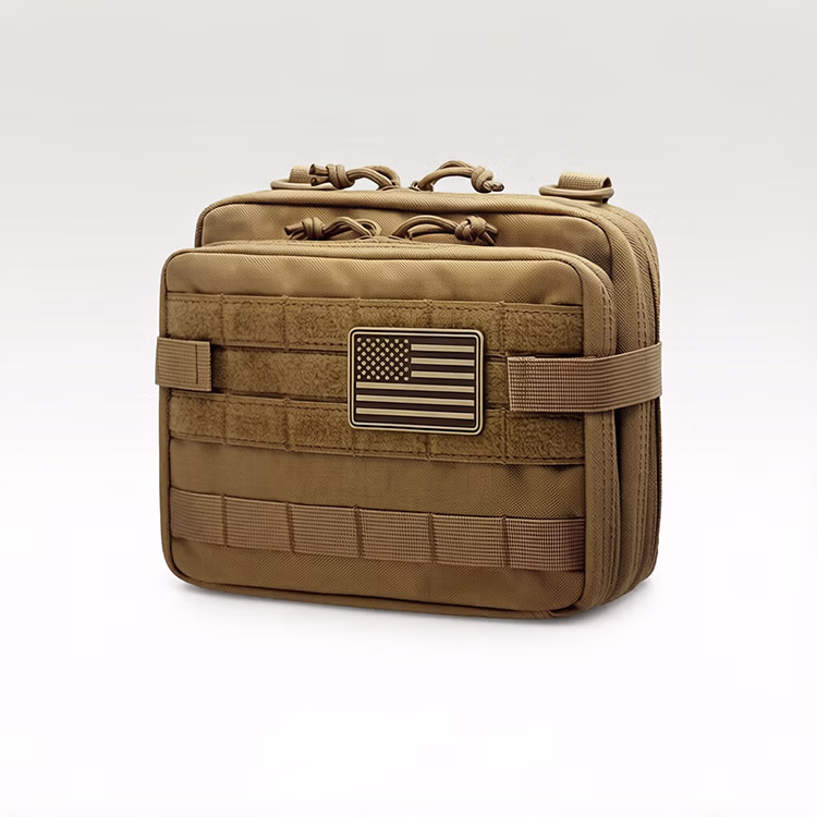 Custom EDC Tactical Utility Pouch - First Aid IFAK EMT Bag with MOLLE System for Gear Organization