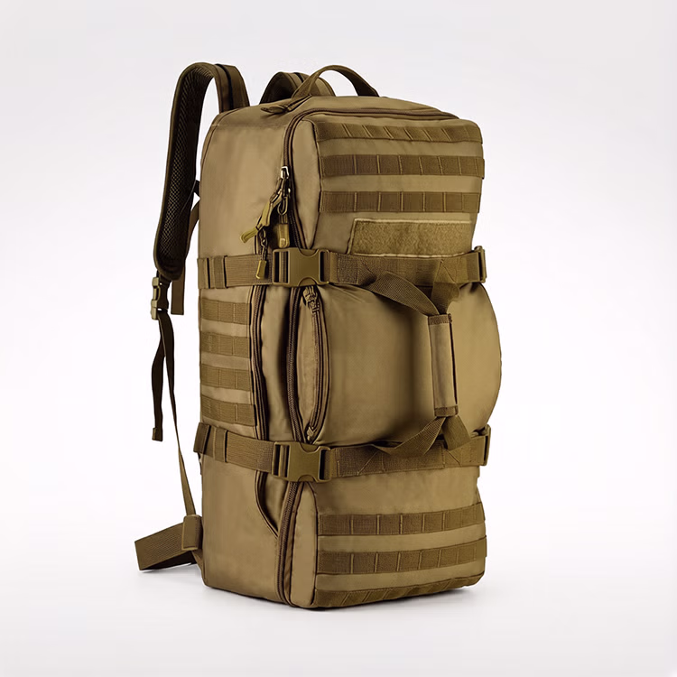 Factory Direct 60L Tactical Backpack - Multi-Purpose Hiking Camping Rucksack with Sling Bag for Outdoor Travel